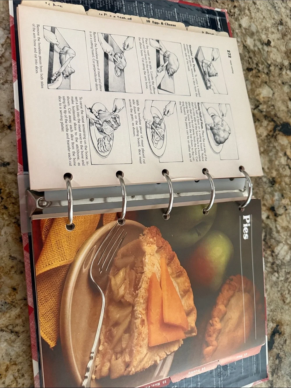 Vintage Better Homes and Gardens New Cook Book - Red and White